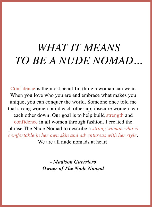 The Nude Nomad Definition